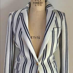 Zara pinstripe blazer XS  new w/ tags unused